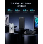 Banque d'alimentation Ugreen 20000 mAh Charge rapide de 22,5 W (25683) – Image 5