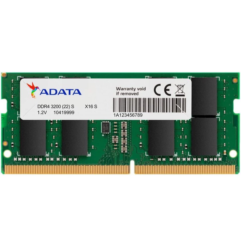 barrette-memoire-adata-ddr4-3200-so-dimm-8gb-pc-portable-ad4s32008g22-sgn.jpg Barrette mémoire ADATA SO-DIMM 8GB DDR4 3200 MHz - PC Portable (AD4S32008G22-SGN) – Image 1