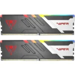 Barrette mémoire Patriot Viper Venom RGB 32GB (16GBx2) U-DIMM DDR5 6000 MHz - Pc Bureau (PVVR532G600C36K)
