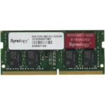 Barrette mémoire Synology SO-DIMM 8GB DDR4 ECC - Serveur Nas (D4ES01-8G)