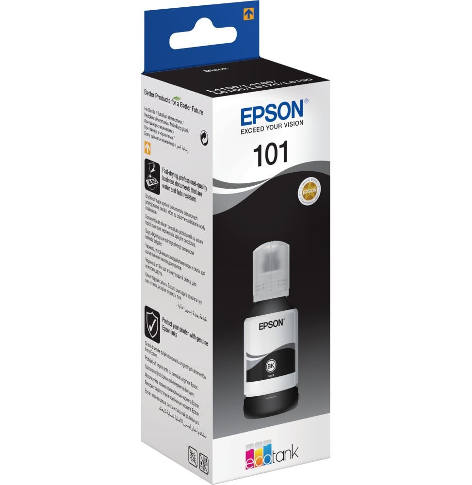bouteille-d-encre-epson-ecotank-101-noir-c13t03v14a.jpg Epson 101 Noir - Bouteille d'encre Epson EcoTank d'origine (C13T03V14A) – Image 1