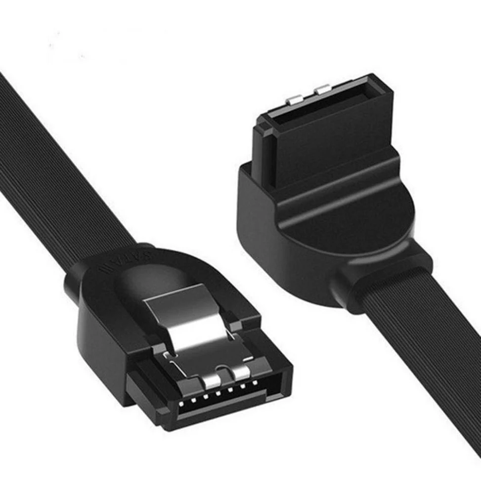 cable-data-ugreen-sata-30-angle-05m-30797.webp Câble data Ugreen SATA 3.0 angle - 0.5 mètre (30797) – Image 1