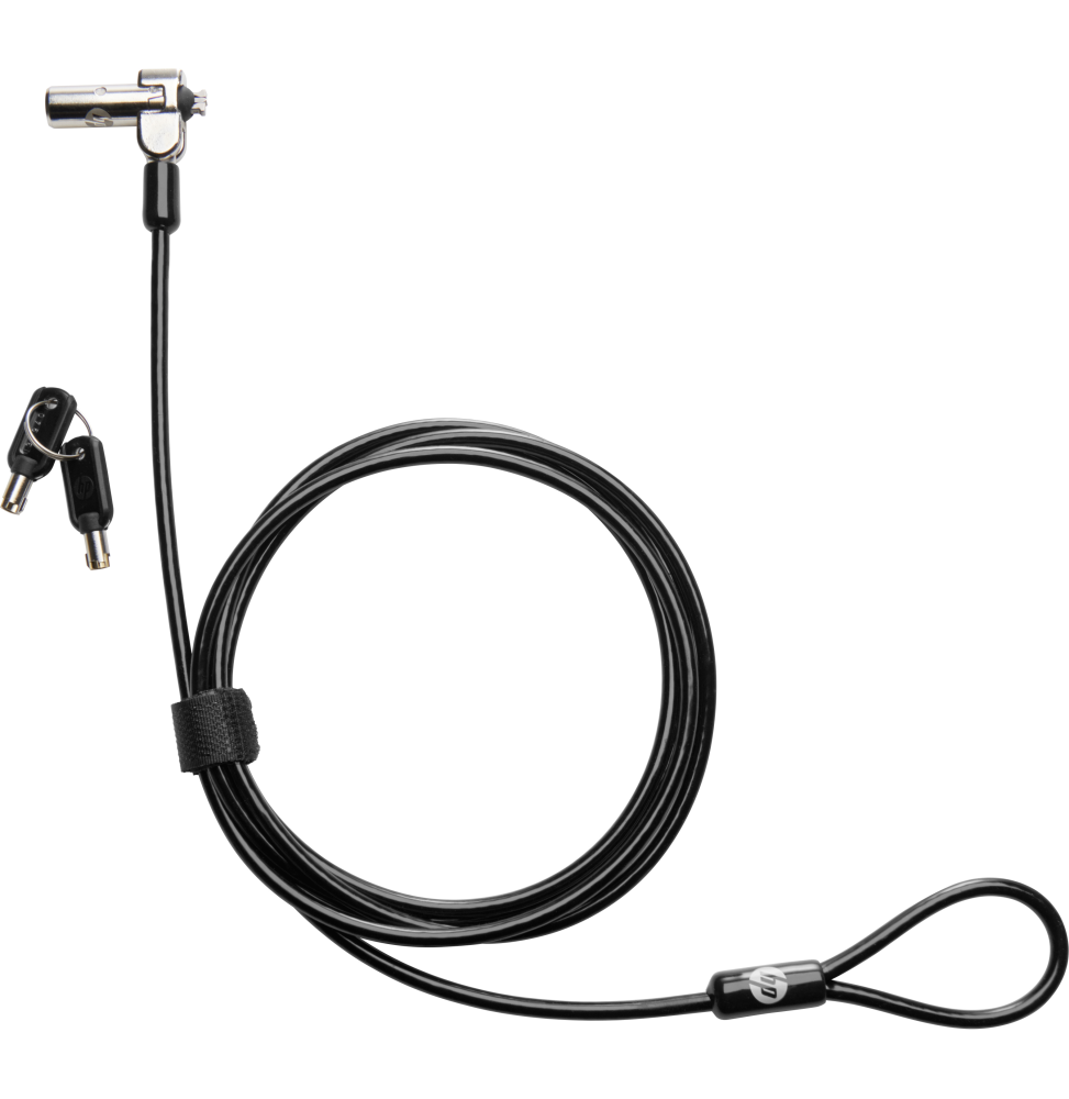 cable-de-verrouillage-a-cle-hp-nano-1aj39aa.png Câble de verrouillage à clé HP Nano (1AJ39AA) – Image 1