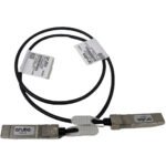 Câble en cuivre à connexion directe HPE Aruba 10G SFP+ vers SFP+ 1mètre (J9281D)
