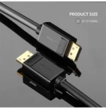 Câble Ugreen DisplayPort 1.2 Mâle vers Mâle - 5 mètres (10213) – Image 4