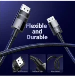 Câble Ugreen DisplayPort 1.4 Mâle vers Mâle 8K - 1 mètre (80390) – Image 4
