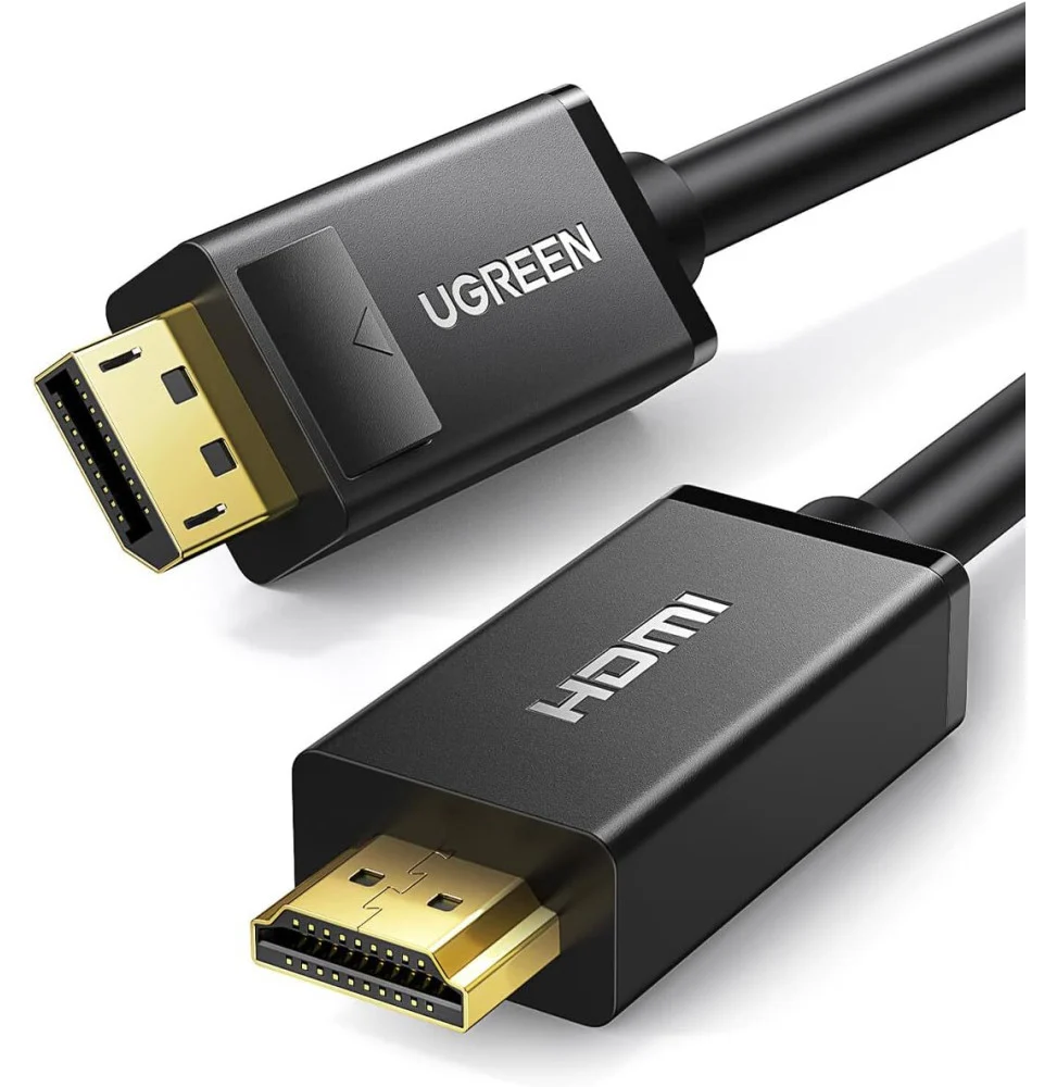cable-ugreen-displayport-male-vers-hdmi-male-3m-10203.webp Câble Ugreen Displayport Male vers HDMI Male - 3 mètres (10203) – Image 1