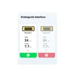 Cable Ugreen HDMI Male vers DVI - 2 mètres (10135) – Image 3