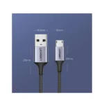 Câble Ugreen USB-A vers Micro USB 18W - 1.5 mètre (60147) – Image 6