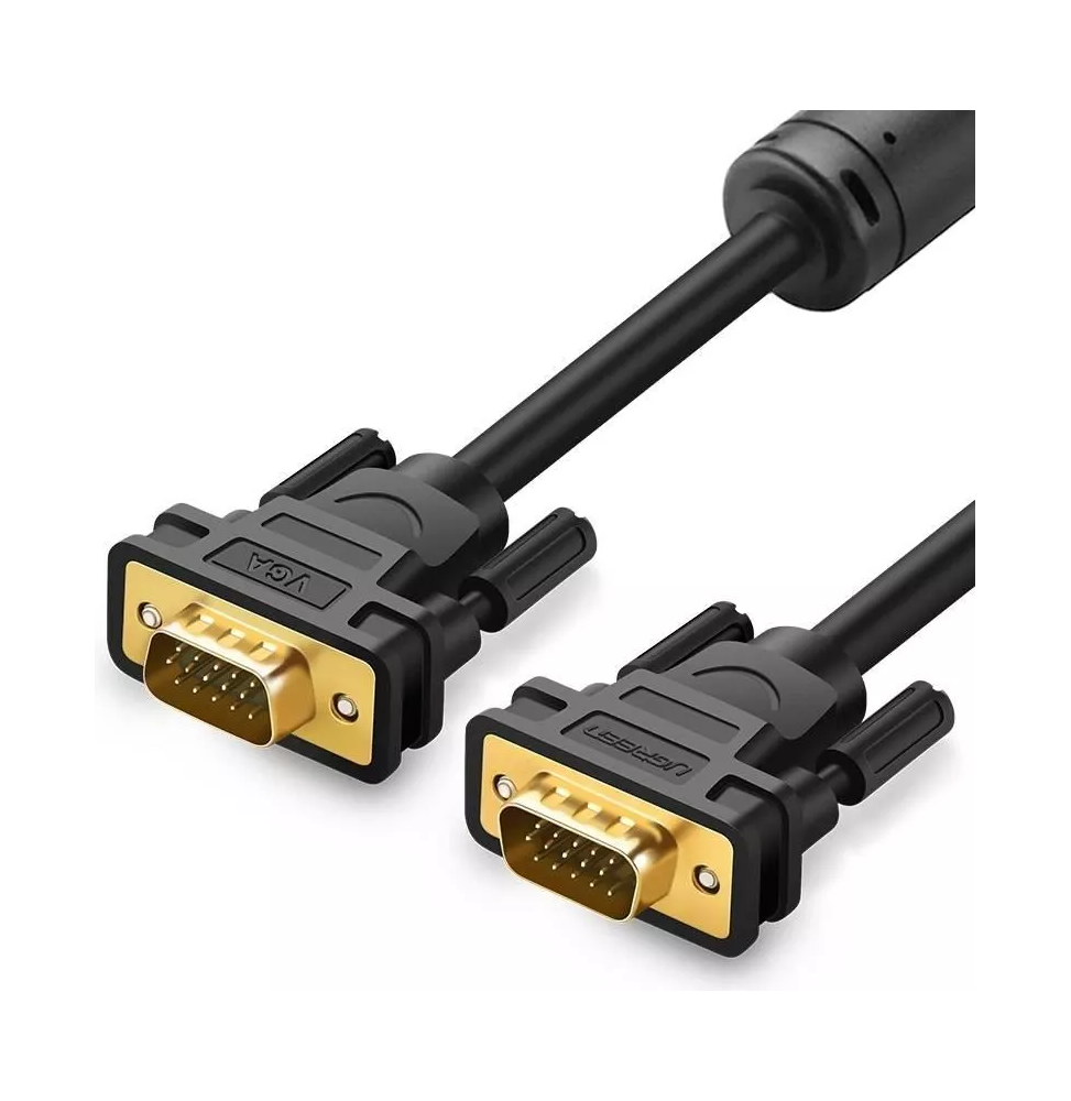 cable-ugreen-vga-male-vers-male-3-metres-11631.png Câble Ugreen VGA Mâle vers Mâle - 3 mètres (11631) – Image 1