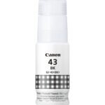 Canon GI-43BK Noir - Bouteille d'encre Canon d'origine (4698C001AA)