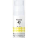 Canon GI-43Y Jaune - Bouteille d'encre Canon d'origine (4689C001AA)