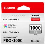 Canon PFI-1000 GY Gris - Cartouche d'encre Canon d'origine (0552C001AA)