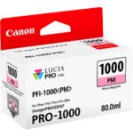 Canon PFI-1000PM Magenta photo - Cartouche d'encre Canon d'origine (0551C001AA) – Image 2