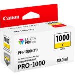 Canon PFI-1000Y Jaune - Cartouche d'encre Canon d'origine (0549C001AA) – Image 2
