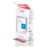Canon PFI-107C Cyan 130 ml - Bouteille d'encre Canon d'origine (6706B001AA) – Image 2