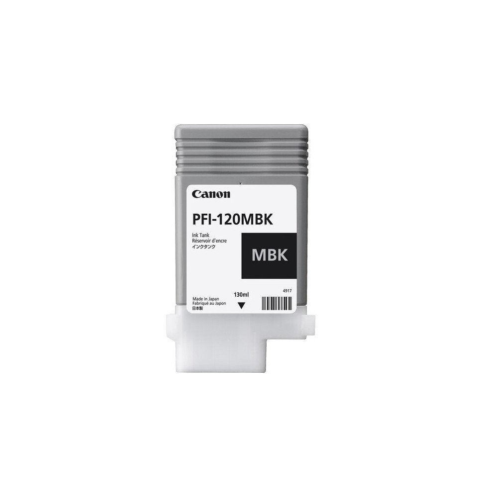 canon-pfi-120-noir-mat-cartouche-d-encre-canon-d-origine-2884c001aa.jpg Canon PFI-120 Noir mat - Cartouche d'encre Canon d'origine (2884C001AA) – Image 1