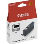 Canon PFI-300GY Gris - Cartouche d'encre Canon d'origine (4200C001AA)