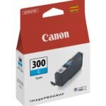 Canon PFI-300C Cyan - Cartouche d'encre Canon d'origine (4194C001AA)