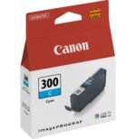 Canon PFI-300C Cyan - Cartouche d'encre Canon d'origine (4194C001AA)
