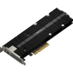 Carte adaptateur Synology 1port 10GbE RJ45 + SSD M.2 combiné (E10M20-T1)