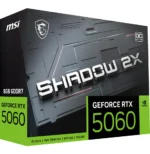 Carte Graphique MSI GeForce RTX 5060 8G SHADOW 2X OC BULK (912-V537-110) – Image 8