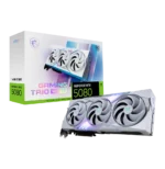 Carte Graphique MSI GeForce RTX 5080 16G GAMING TRIO OC Blanc – Image 2