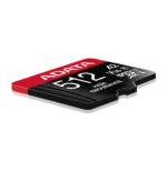 Carte mémoire ADATA 512 Go microSDXC/SDHC UHS-I haute endurance (AUSDX512GUI3V30SHA2-) – Image 2
