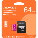 Carte Mémoire ADATA Micro SDHC Class 10 avec Adaptateur