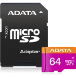 Carte Mémoire ADATA Micro SDHC Class 10 avec Adaptateur – Image 2