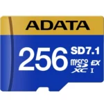Carte mémoire ADATA Premier Extreme 256 Go MicroSDXC SD7.1 Express V30 (UD256GEX3L1-C)