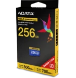 Carte mémoire ADATA Premier Extreme 256 Go MicroSDXC SD7.1 Express V30 (UD256GEX3L1-C) – Image 5