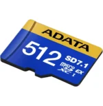 Carte mémoire ADATA Premier Extreme 512 Go MicroSDXC SD7.1 Express V30 (UD512GEX3L1-C) – Image 2