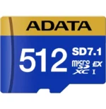 Carte mémoire ADATA Premier Extreme 512 Go MicroSDXC SD7.1 Express V30 (UD512GEX3L1-C)