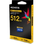 Carte mémoire ADATA Premier Extreme 512 Go MicroSDXC SD7.1 Express V30 (UD512GEX3L1-C) – Image 3