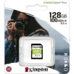 Carte mémoire Kingston Canvas Select Plus 128 Go SDXC UHS-I Classe 10 (SDS2/128GB)