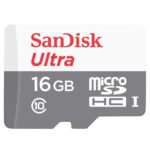 Carte Mémoire SanDisk Ultra 16 Go (SDSQUNS-016G-GN3MN)