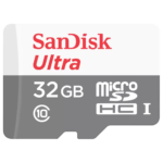 Carte Mémoire SanDisk Ultra 32GB microSDHC™/microSDXC™ UHS-I (SDSQUNR-032G-GN3MN)
