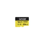 Carte microSD Lexar Professional GOLD microSDXC UHS-II 256 Go 280MB/s (LMSGOLD256G-BNNNG)