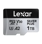 Carte microSD Lexar Professional SILVER PLUS microSDXC UHS-I 128 Go 205MB/s (LMSSIPL128G-BNANG) – Image 2