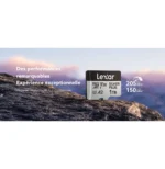 Carte microSD Lexar Professional SILVER PLUS microSDXC UHS-I 64 Go 205MB/s (LMSSIPL064G-BNANG)