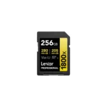 Carte SD Lexar Professional 1800x GOLD SDXC UHS-II 256 Go 280MB/s (LSD1800256G-BNNNG)