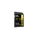 Carte SD Lexar Professional 1800x GOLD SDXC UHS-II 64 Go 280MB/s (LSD1800064G-BNNNG) – Image 2