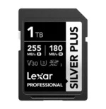 Carte SD Lexar Professional SILVER PLUS SDXC UHS-I 64 Go 205MB/s (LSDSIPL064G-BNNNG) – Image 2