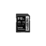 Carte SD Lexar Professional SILVER PRO SDXC UHS-II 512 Go 280MB/s (LSDSIPR512G-BNNNG)