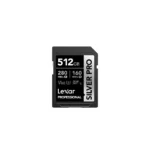 Carte SD Lexar Professional SILVER PRO SDXC UHS-II 512 Go 280MB/s (LSDSIPR512G-BNNNG)
