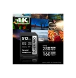 Carte SD Lexar Professional SILVER PRO SDXC UHS-II 512 Go 280MB/s (LSDSIPR512G-BNNNG) – Image 8