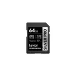Carte SD Lexar Professional SILVER PRO SDXC UHS-II 64 Go 280MB/s (LSDSIPR064G-BNNNG)