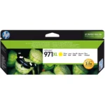 HP 971XL High Yield Yellow Original Ink Cartridge (Original)