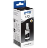 Epson 673 BK (T6731) Noir - Bouteille d'encre Epson d'origine (C13T67314A) – Image 2
